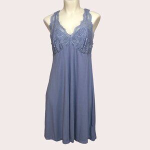 FLEUR'T Lingerie Periwinkle Blue Chemise Size XL